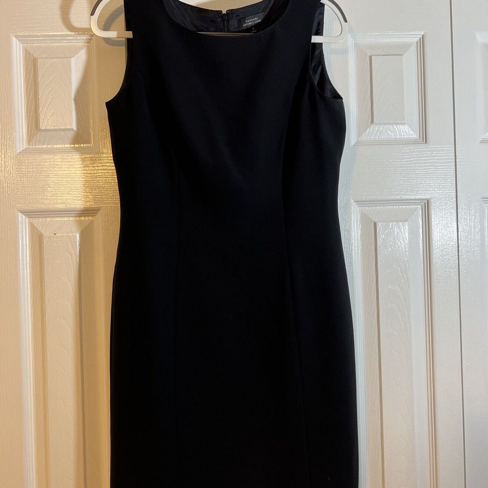 TAHARI Arthur‎ S Levine BLACK Dress Size 8
